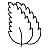 ícone de vetor de hortelã