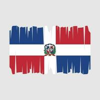 vetor bandeira da república dominicana