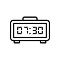alarme relógio ícone vetor Projeto modelo