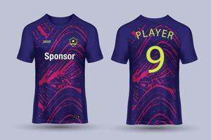 futebol jérsei modelo esporte t camisa Projeto vetor