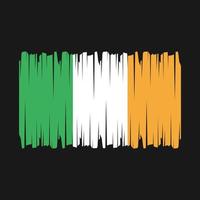 vetor da bandeira da irlanda