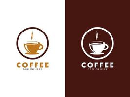 café logotipo Projeto modelo, vetor café logotipo para café fazer compras e qualquer o negócio relacionado para café.