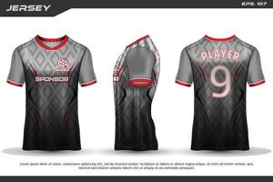 Jersey design sublimação camiseta padrão geométrico premium incrível coleção de vetores para futebol futebol corrida ciclismo jogos motocross esportes