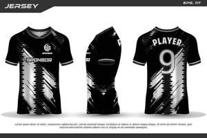 Jersey design sublimação camiseta padrão geométrico premium incrível coleção de vetores para futebol futebol corrida ciclismo jogos motocross esportes