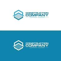 corporativo construção companhia vetor logotipo