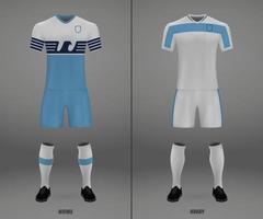 futebol kit 2018-19, camisa modelo vetor
