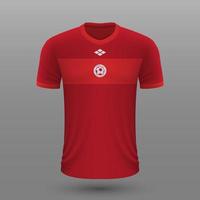 realista futebol camisa , Peru longe jérsei modelo para futebol kit. vetor