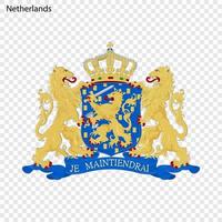 símbolo do Países Baixos vetor