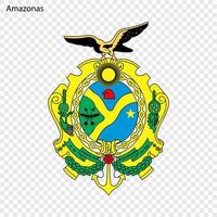 emblema Estado do Brasil vetor