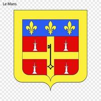 emblema do le mans vetor