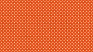 branco cor polca pontos sobre laranja vermelho fundo vetor