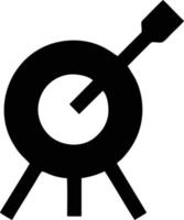 alvo foco ícone símbolo Projeto imagem, ilustração do a sucesso objetivo ícone conceito. eps 10 vetor