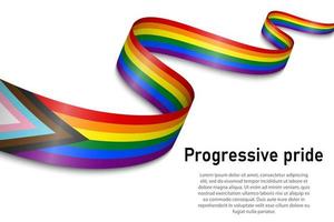 bandeira do lgbr gay orgulho vetor