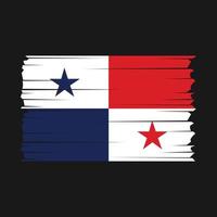 vetor de bandeira do panamá