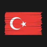 vetor bandeira da Turquia