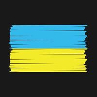 vetor bandeira ucrânia