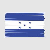 vetor de bandeira de honduras