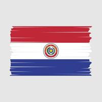 vetor bandeira do paraguai