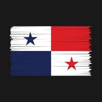 vetor de bandeira do panamá