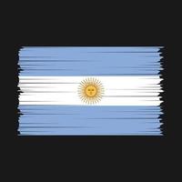 vetor da bandeira da argentina