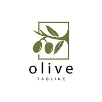 Oliva logotipo, Oliva óleo plantar vetor, natural ervas saúde remédio projeto, ilustração modelo ícone vetor