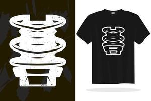 modelo de vetor de design de camiseta moderna com gráficos aleatórios