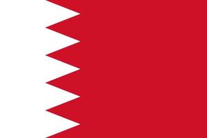 simples mapa bahrain vetor