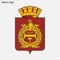 emblema do Nizhny tagil vetor