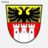 emblema do Duisburg vetor