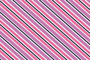 digonal abstrac ondulado simples tolet Rosa e Preto padronizar em branco fundo . vetor