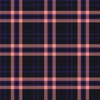 vetor de padrão xadrez, fundo de tecido tartan