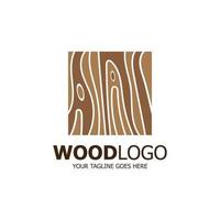 madeira logotipo Sediada Projeto vetor modelo