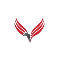 falcon logo template vector