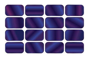 uma azul e Rosa fundo gradiente Projeto gradiente cor conjunto com uma azul e Rosa quadrado padronizar. vetor