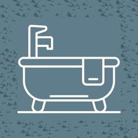 ícone de vetor de banho