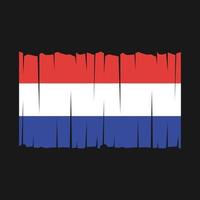 vetor da bandeira da holanda