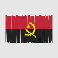 vetor da bandeira de angola