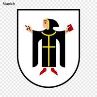 emblema do Munique vetor