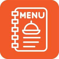 ilustração de design de ícone de vetor de menu