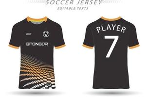 melhor vetor futebol jérsei modelo esporte t camisa Projeto