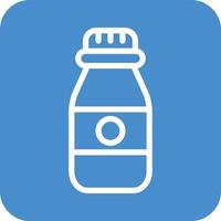ilustração de design de ícone de vetor de garrafa de frasco