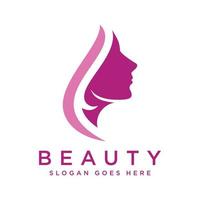 beleza, salão, spa logotipo vetor