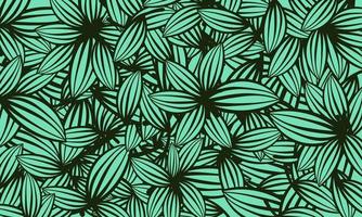 tropical folhas padronizar vetor fundo