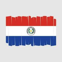 vetor bandeira do paraguai