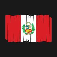 vetor bandeira peru