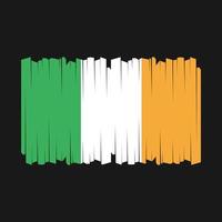 vetor da bandeira da irlanda