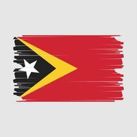 leste timor bandeira ilustração vetor