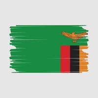 Zâmbia bandeira ilustração vetor