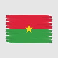 burkina faso bandeira ilustração vetor