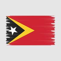 leste timor bandeira ilustração vetor